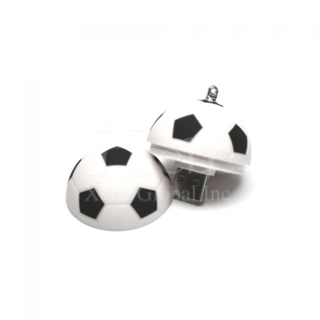 足球造型USB隨身碟