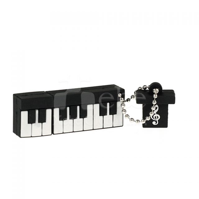 鋼琴琴鍵造型隨身碟客製化禮品