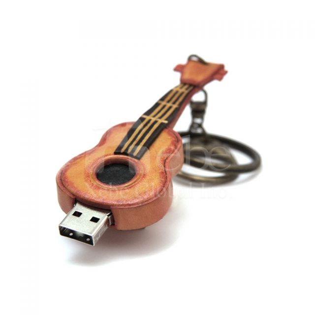 皮革款吉他造型USB