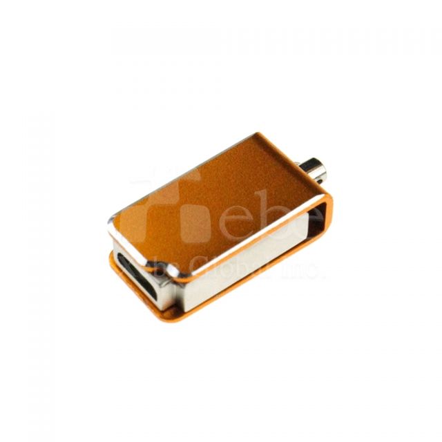 旋轉式手機 otg 隨身碟 金屬質感雙頭USB隨身碟
