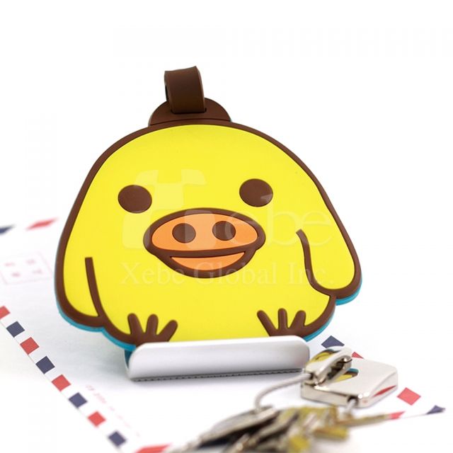 鴨鴨行李吊牌
