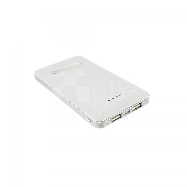 仿皮薄型行動電源 股東會紀念品
