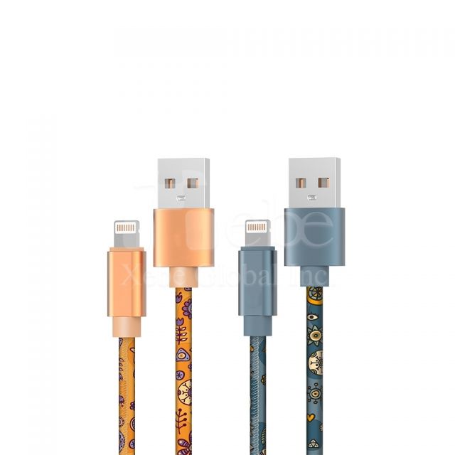 繽紛USB傳輸數據線客製化商品