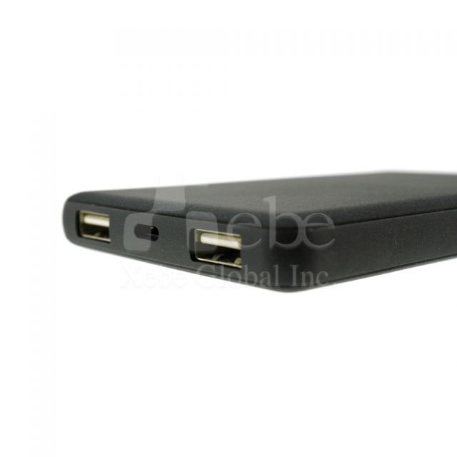 黑色薄型行動電源 股東會紀念品