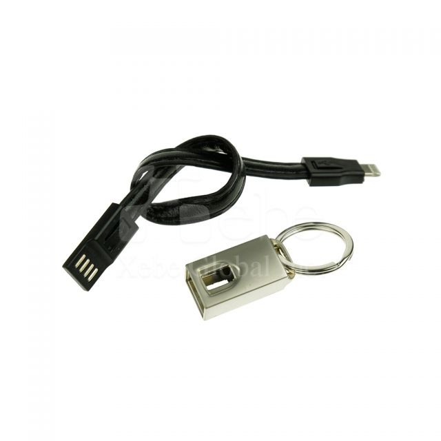 皮革傳輸充電線 尾牙禮品推薦
