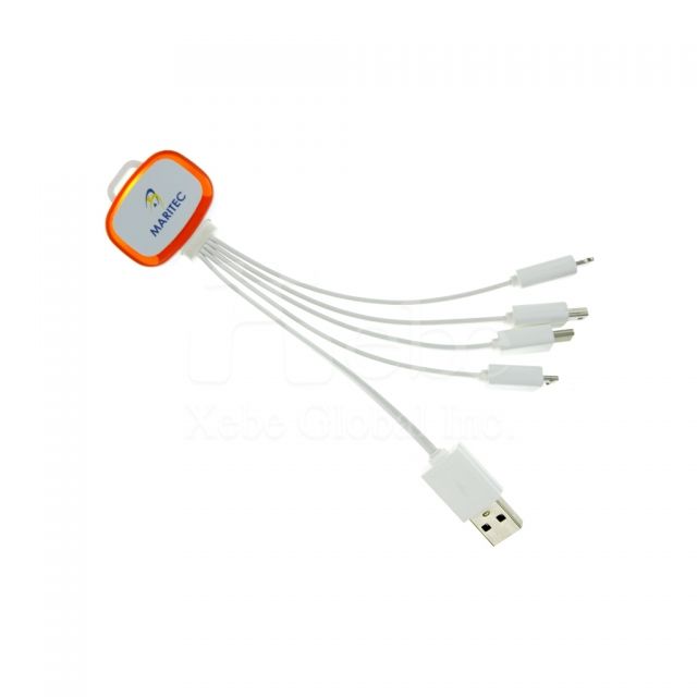 四合一發光充電線 尾牙禮品