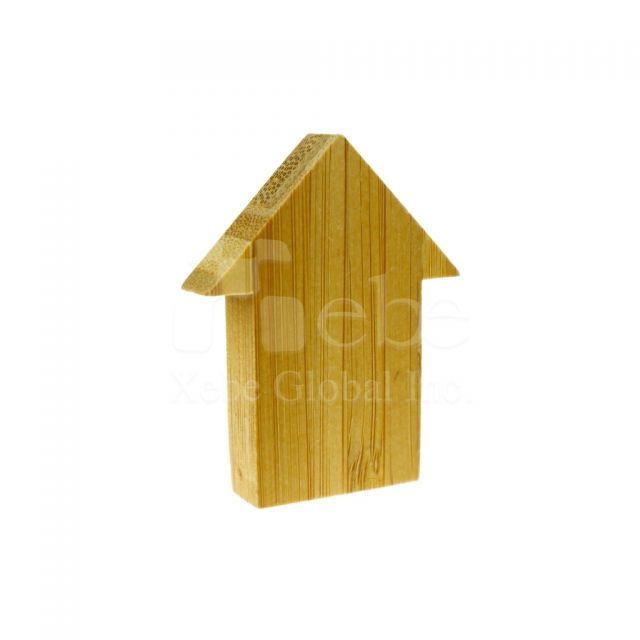 房屋造型木製隨身碟 