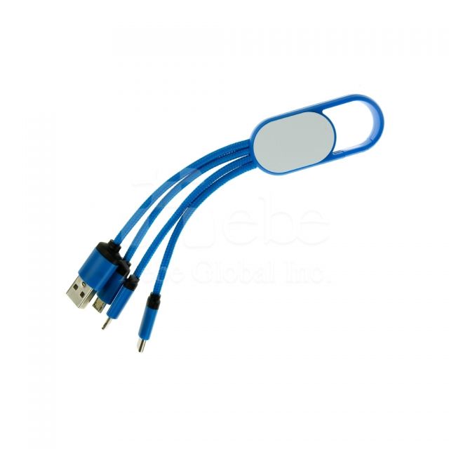扣環發光充電線