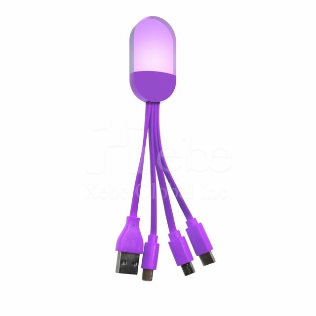 Logo發光充電線