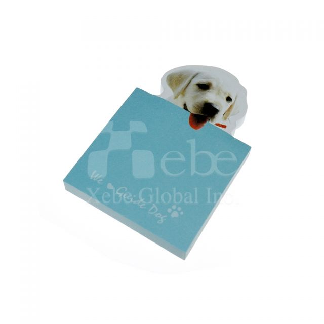 導盲犬造型便利貼 客製化便利貼