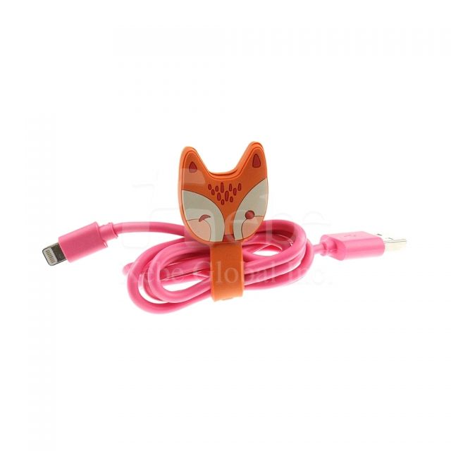 小狐狸造型耳機收線器 
