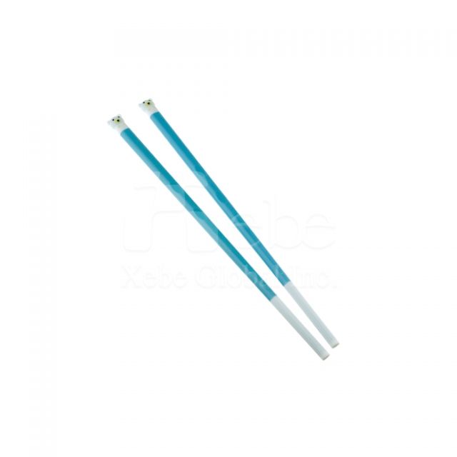 客製化北極熊造型矽膠筷 
