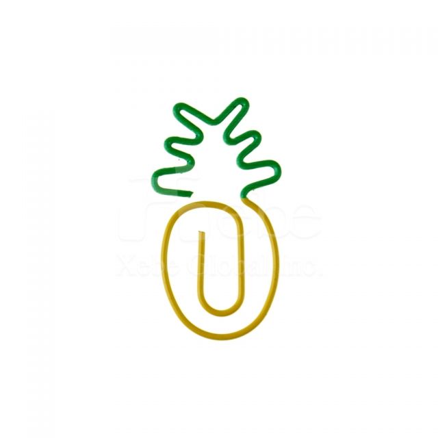 鳳梨雙色迴紋針 