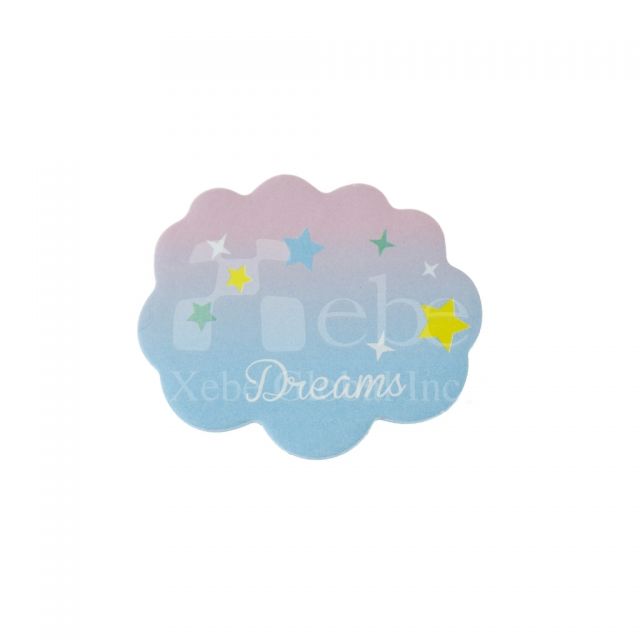 彩色雲朵便利貼 