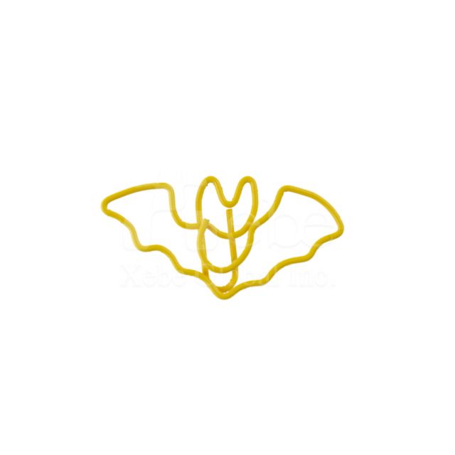 金黃蝙蝠迴紋針客製