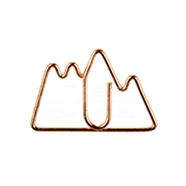 高聳山峰客製化迴紋針