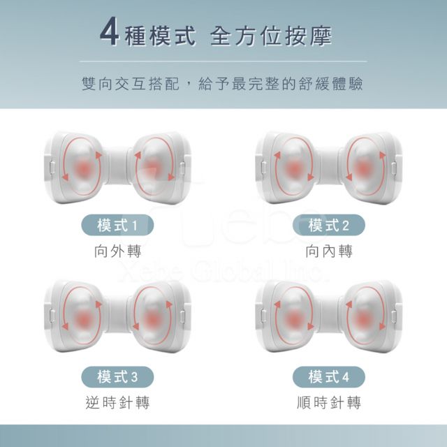 Kinyo無線4D肩頸按摩帶 員工禮物