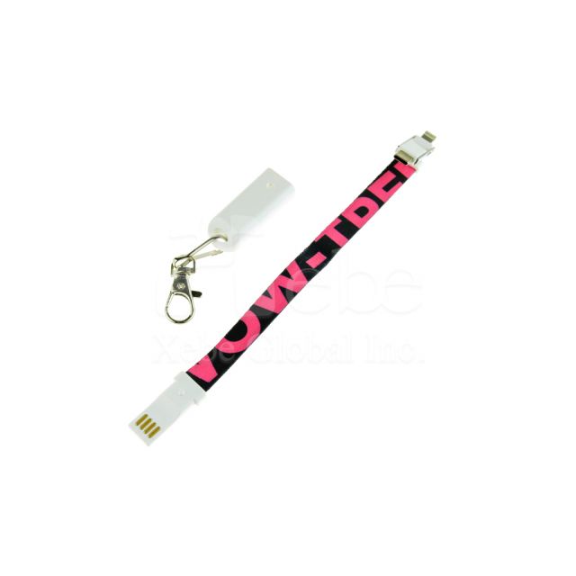 客製LOGO編織充電線 