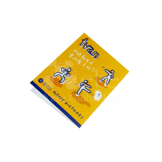 合氣道造型迴紋針