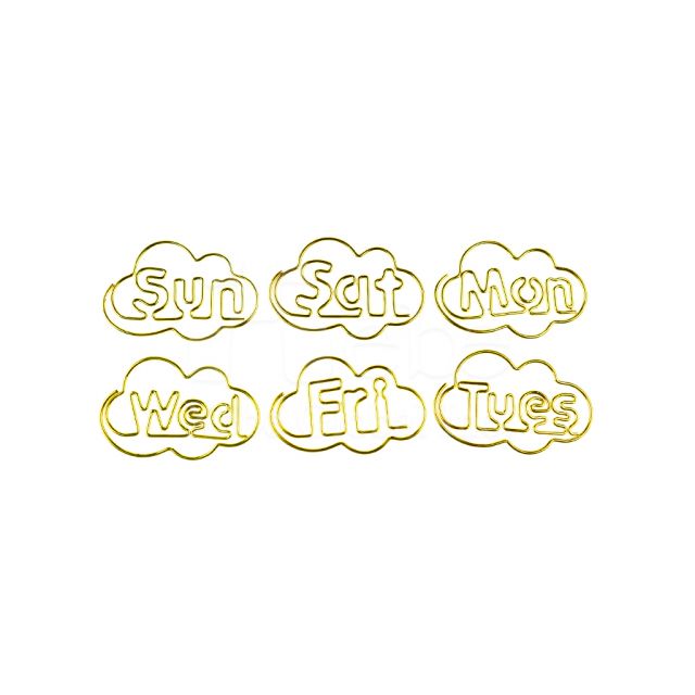 星期一Monday迴紋針