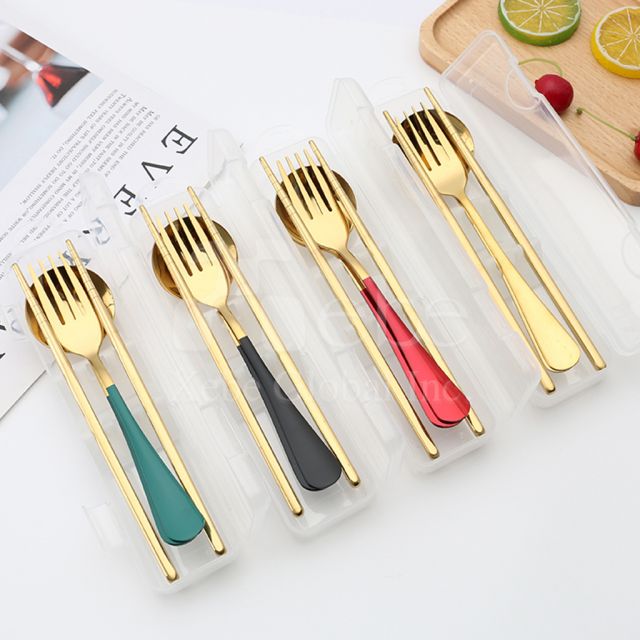 不銹鋼撞色餐具