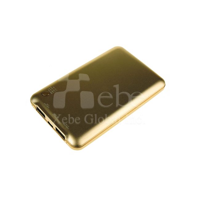 香檳金客製化行動電源