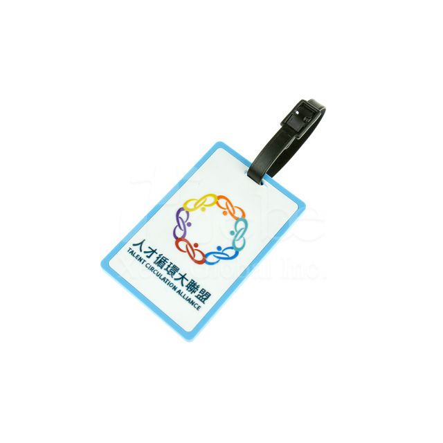 客製化企業LOGO標語行李吊牌