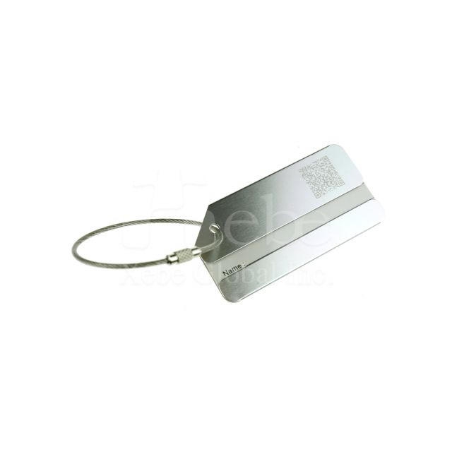 金屬質感客製化LOGO行李吊牌