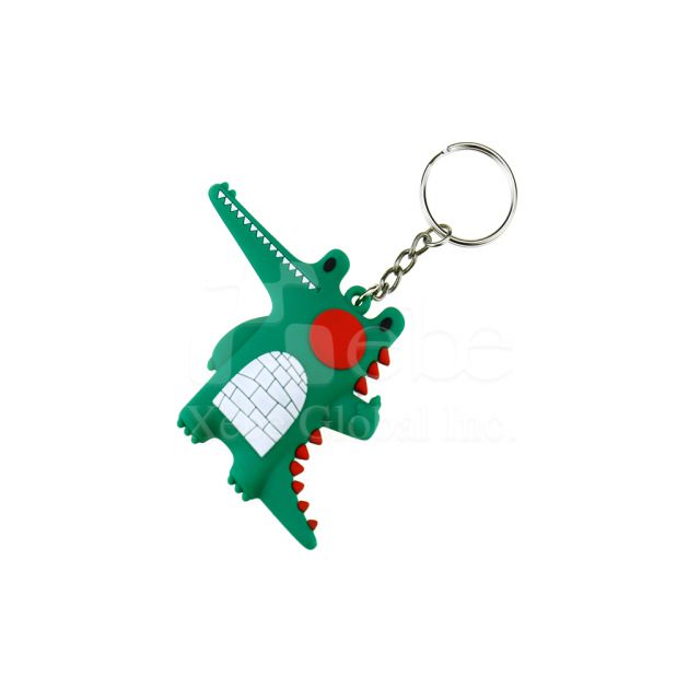 可愛小鱷魚造型捷運卡鑰匙圈