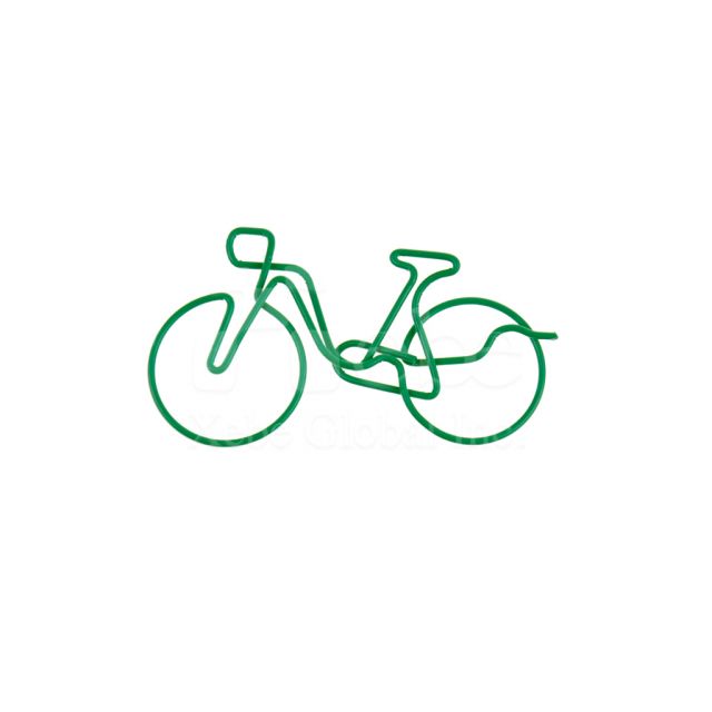 城市腳踏車造型迴紋針