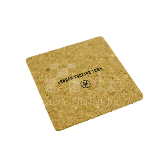 客製LOGO軟木杯墊