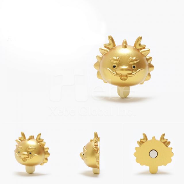 立體Ｑ版龍造型磁鐵