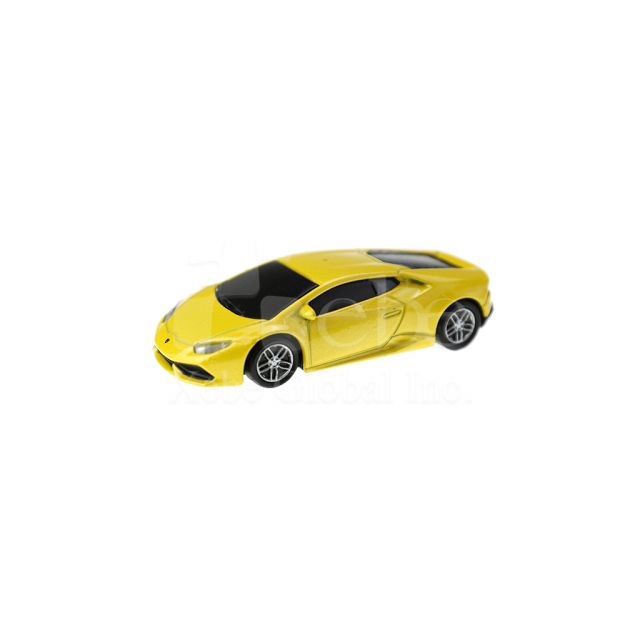 黃色跑車精緻造型隨身碟