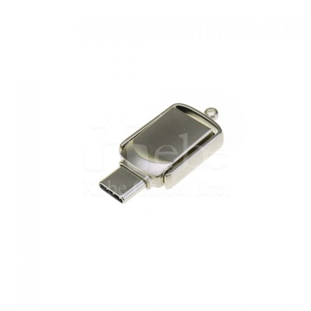 USB 3.0 銀色質感隨身碟