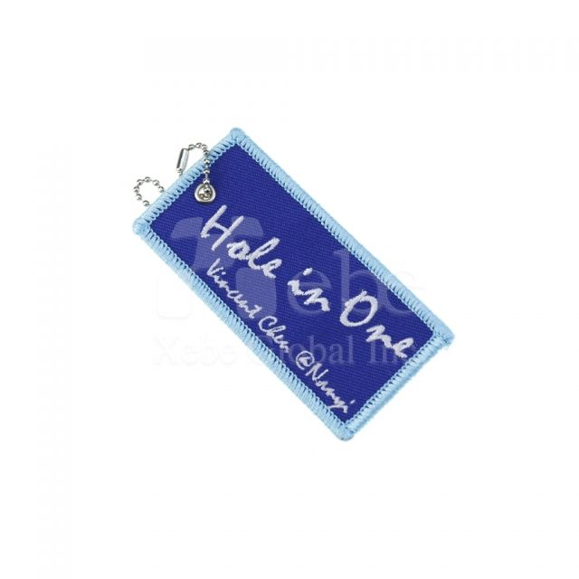 行李吊牌客製 電繡文字