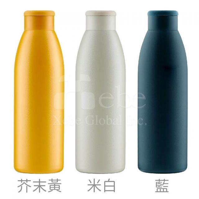 不鏽鋼環保杯瓶 深藍色運動水壺