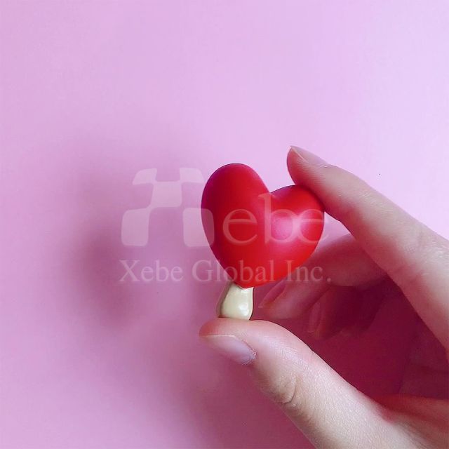 愛心造型立體客製化磁鐵