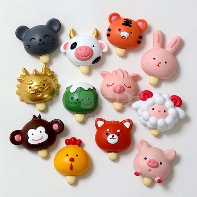 虎虎生風立體磁鐵