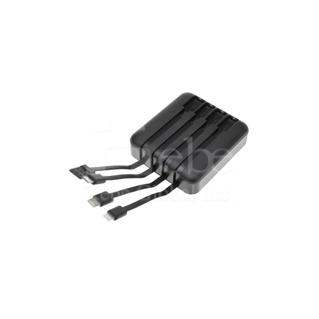 客製化行動電源 黑色LED照明燈