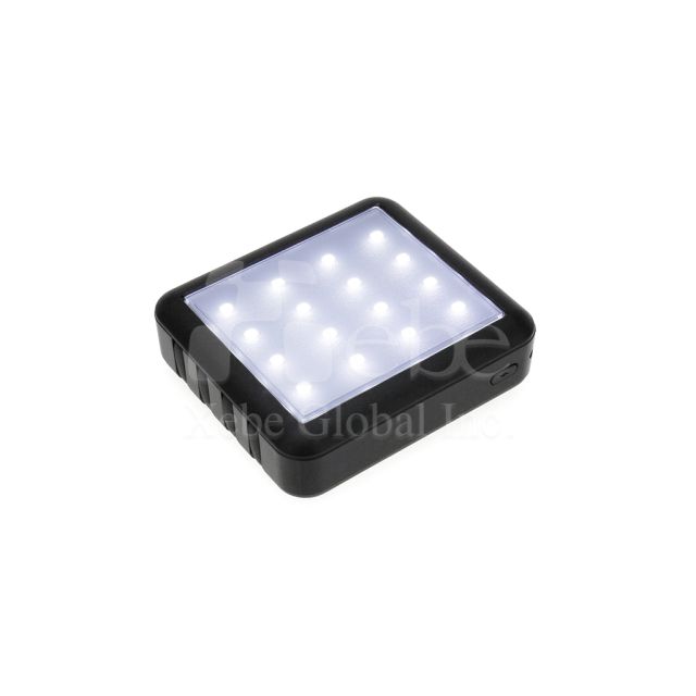 客製化行動電源 黑色LED照明燈