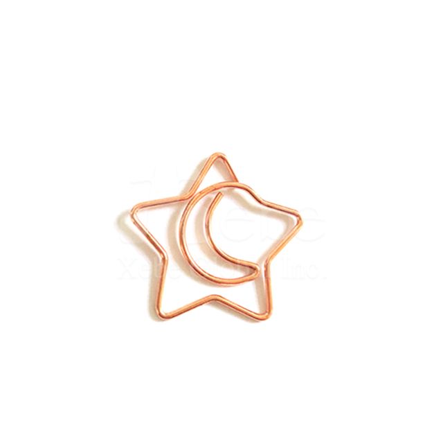 星星月亮客製化迴紋針