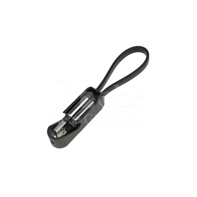 多功能黑色客製化USB充電線