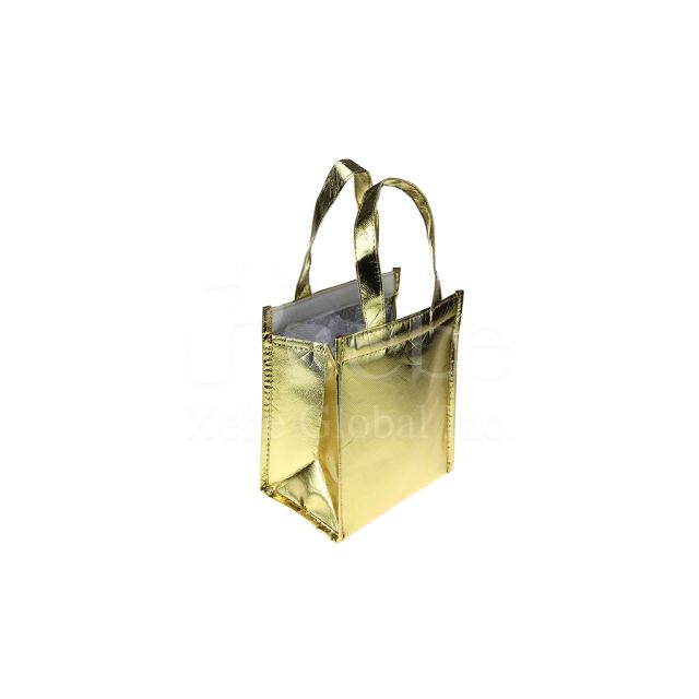 金色手提客製化購物袋
