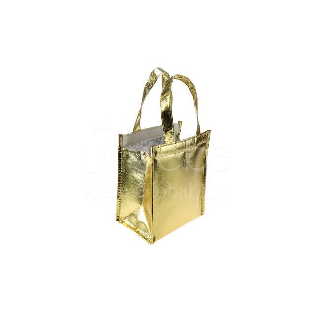 金色手提客製化購物袋