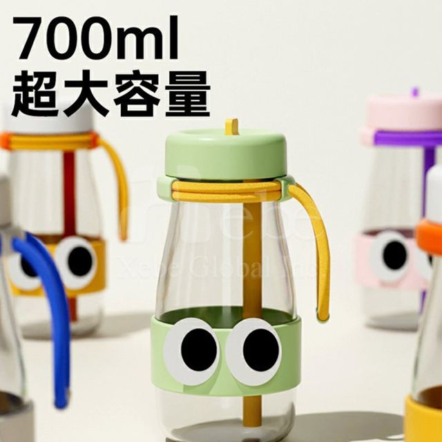 玻璃吸管杯 客製化隨行杯
