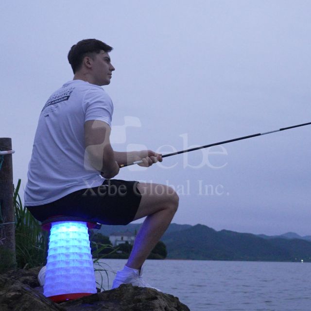 LED折疊椅 可伸縮折疊椅