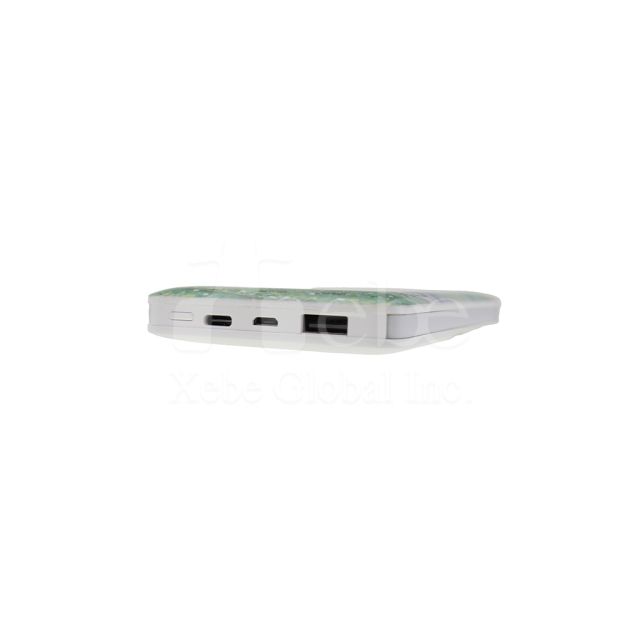 圖樣印刷客製化行動電源 自帶線行動電源