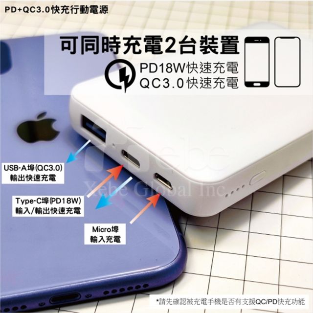 印刷卡片型客製化行動電源