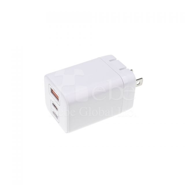 65W客製化三孔USB充電器