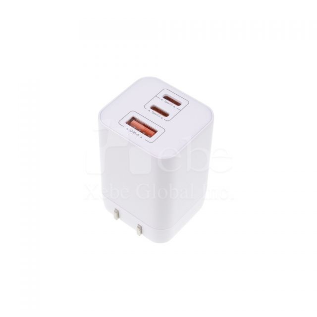 65W客製化三孔USB充電器